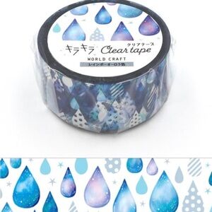 Rain drop clear tape - World Craft